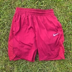 Nike Elite Dri-FIT Red Basketball Shorts Men’s Small Activewear Training